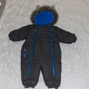 OshKosh B'gosh Black and Blue Kids One Piece